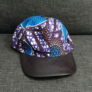 African printed hat